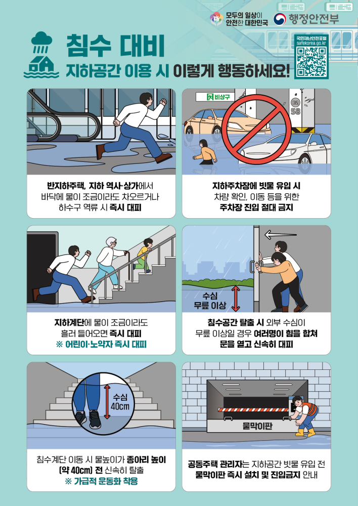 침수_국민행동요령[침수지하]