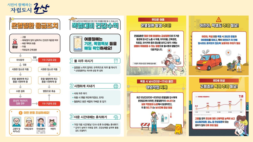 폭염홍보자료