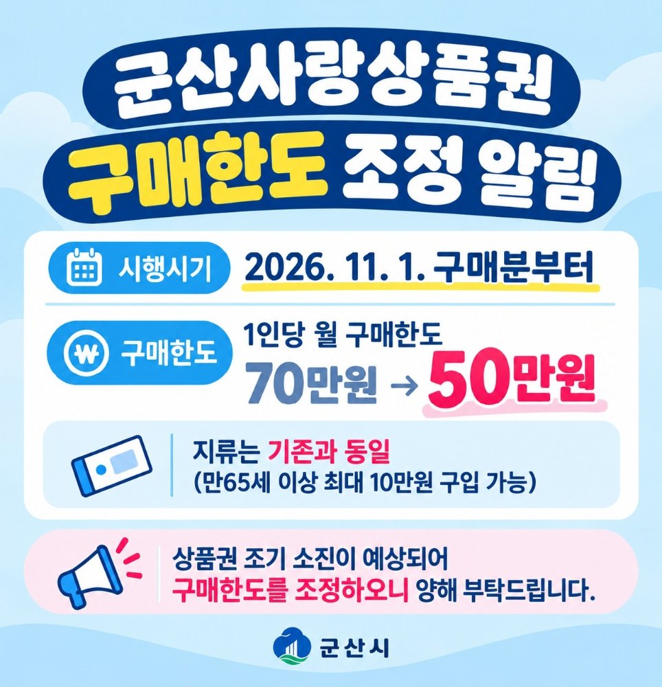 홍보물(구매한도조정)
