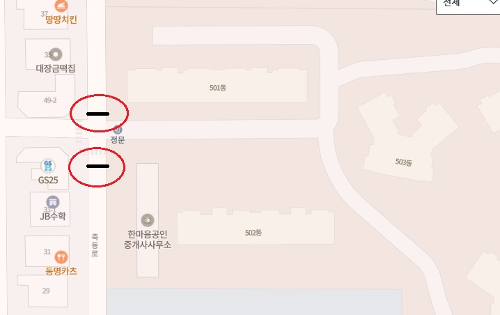 오투그란데2단지정문