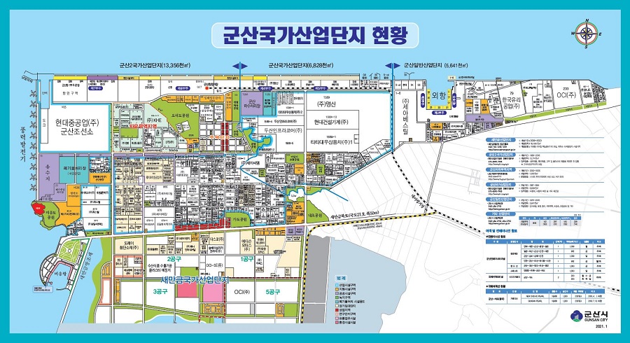 군산산업단지현황 작은이미지입니다