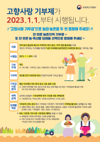 고향사랑 기부제