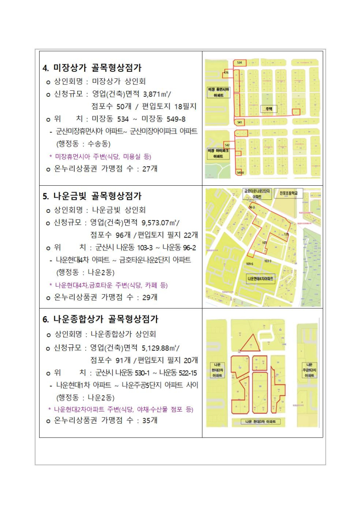 군산시골목형상점가지정현황(26개소_구역도포함)004